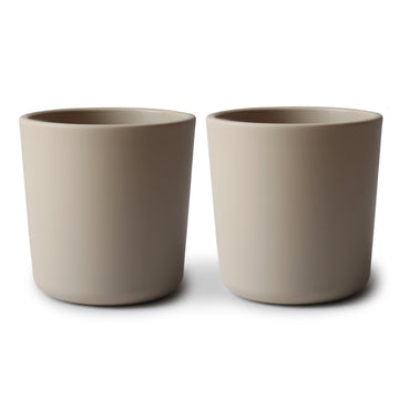 Drinkbeker set van 2 - Vanilla - Mushie